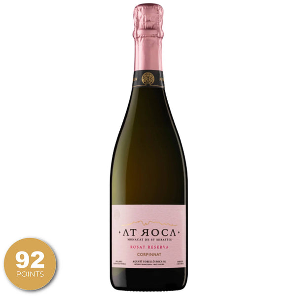 AT Roca Rosé (Rosat) Reserva Brut Nature Corpinnat, Penedes, Spain, 2023