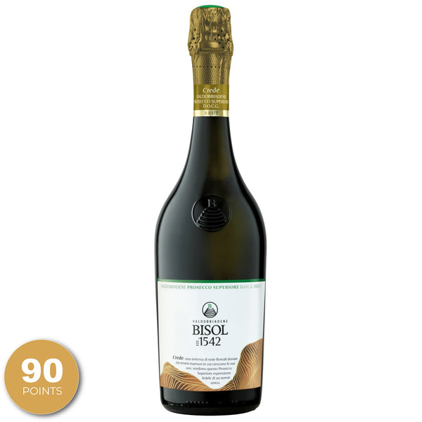 Bisol, Crede Brut, Prosecco di Valdobbiadene Superiore DOCG, Veneto, Italy, 2021