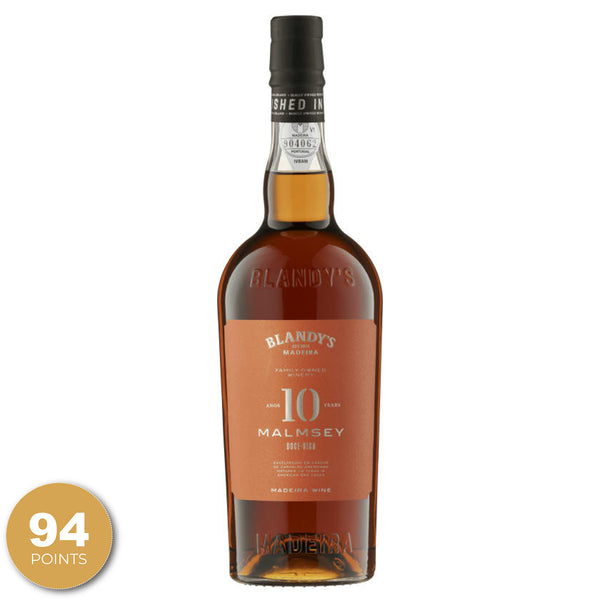 Blandy's, 10 Year Malmsey, Madeira, Portugal, NV