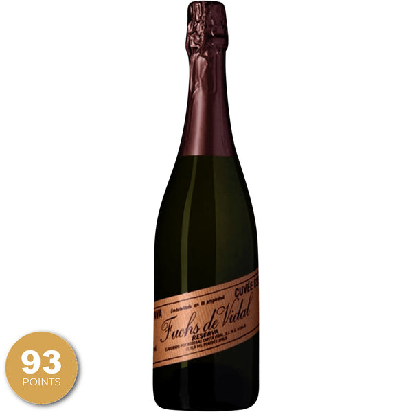 Bodegas Capita Vidal, 'Fuchs de Vidal' Bodega Reserva Brut Cava, Penedes, Spain, NV