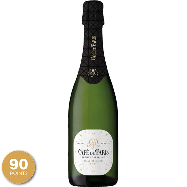 Café de Paris, Brut Sparkling, Blanc de Blancs, France, NV