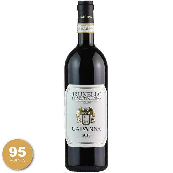 Capanna, Brunello di Montalcino Riserva DOCG, Tuscany, Italy, 2016