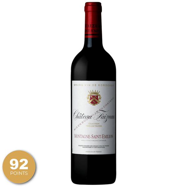 Chateau Faizeau, Selection Vieilles Vignes, Montagne-Saint-Émilion, Bordeaux, France, 2019 (RIP Michel Rolland)
