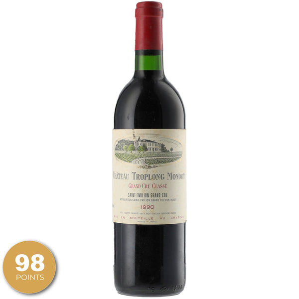 Chateau Troplong Mondot, Saint-Emilion Grand Cru, Bordeaux, France, 1990