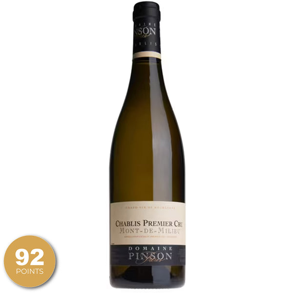Domaine Pinson Frères, Chablis Mont de Milieu Premier Cru, Burgundy, France, 2023