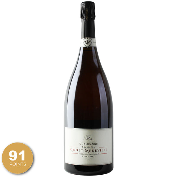 Gonet-Medeville, Rosé Grand Cru Extra Brut, Champagne, France, NV