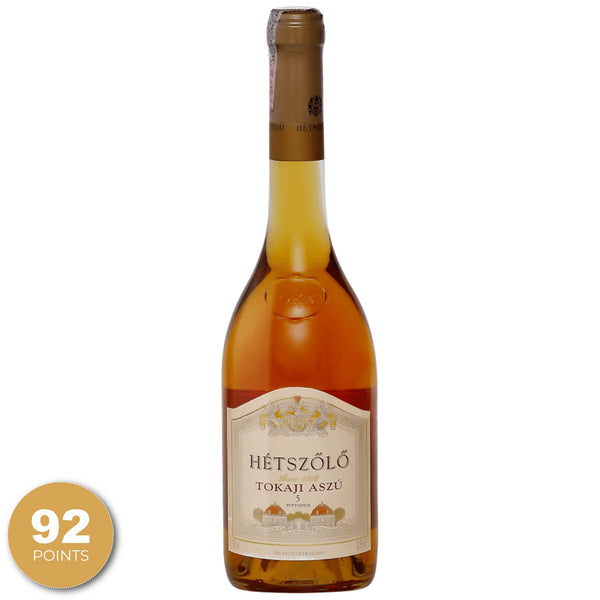 Hétszőlő, Tokaji Aszu 5 Puttonyos, Tokaji, Hungary, 2010 (Hetszolo)