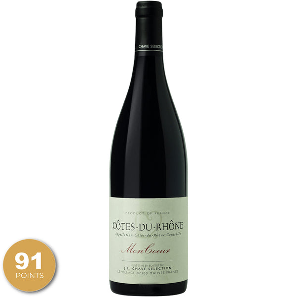 Jean-Louis Chave, Mon Coeur, Côtes du Rhône, France, 2021