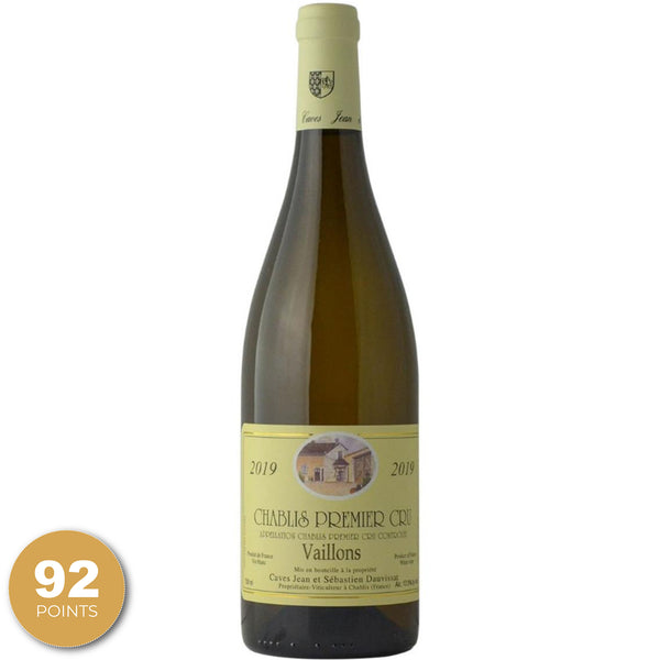 Jean et Sebastien Dauvissat, Chablis Vaillons Premier Cru, Burgundy, France, 2019
