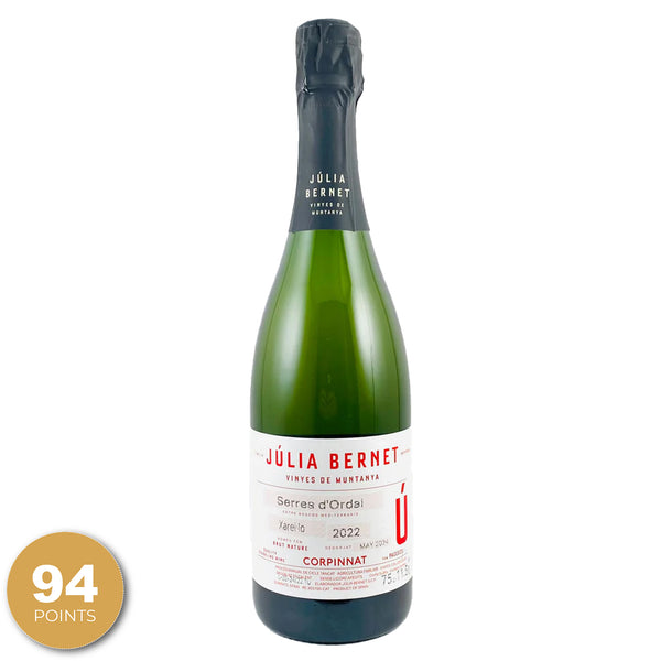 Julia Bernet Vinyer de Muntanya 'U' Brut Nature Corpinnat, Penedes, Spain, 2022