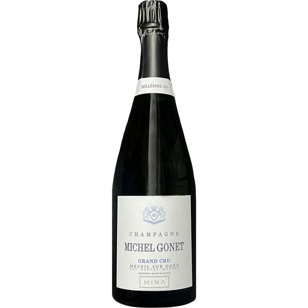 Michel Gonet, Cuvée Mina Blancs de Blancs Grand Cru, Les-Mesnil-sur-Oger, Champagne, France, NV