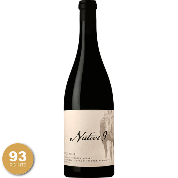 Native9, Pinot Noir, Rancho Ontiveros Vineyards, Santa Maria Valley, California, 2017