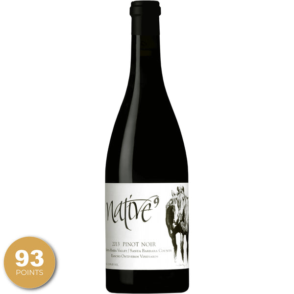 Native9, Pinot Noir, Viñedos Rancho Ontiveros, Valle de Santa María, California, 2013