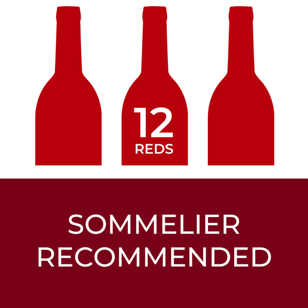 12-Bottle Sommelier Recommended All Reds | "One-Click" Assortment Boxes