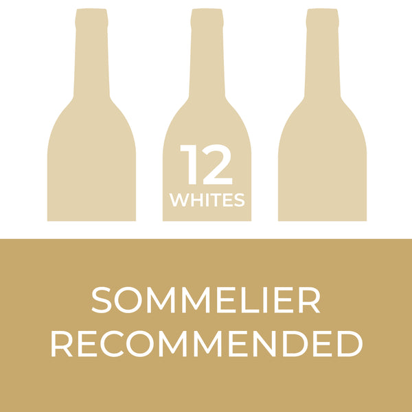 12-Bottle Sommelier Recommended All Whites | "One-Click" Assortment Boxes