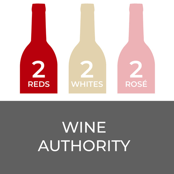 6-Bottle Wine Authority Assorted | "One-Click" Assortment Boxes