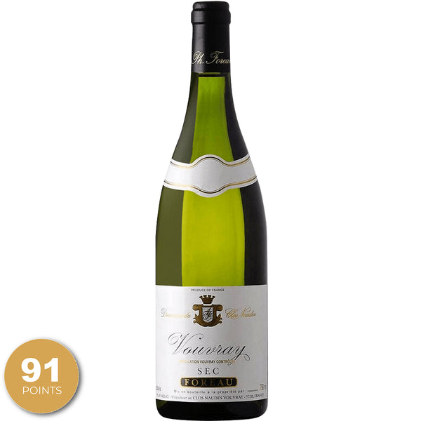Philippe Foreau, "Clos Naudin" Sec Vouvray, Loire, France, 2017