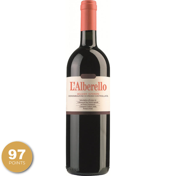 Podere Grattamacco, L'Alberello Bolgheri Superiore, Tuscany, Italy, 2021