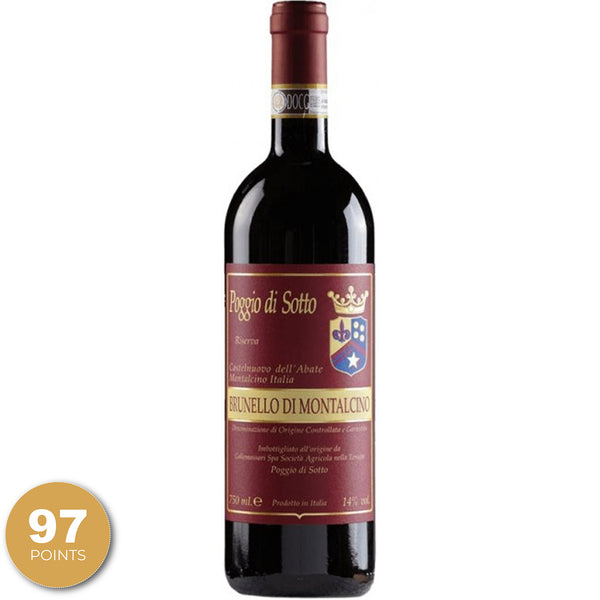 Poggio di Sotto, Brunello di Montalcino Riserva DOCG, Tuscany, Italy, 2018