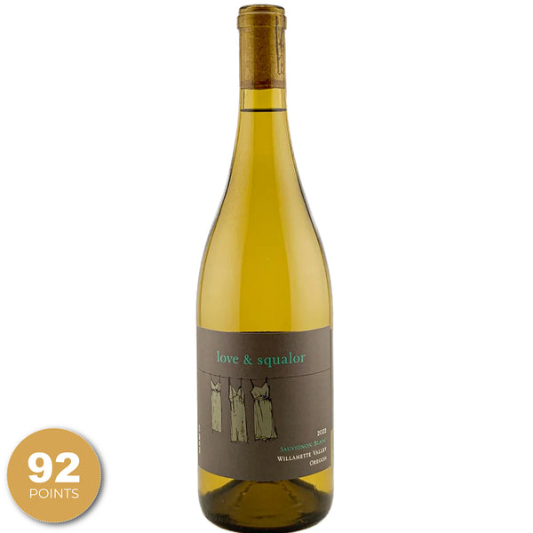Love & Squalor, Sauvignon Blanc, Eola-Amity Hills, Williamette Valley, Oregon, 2022
