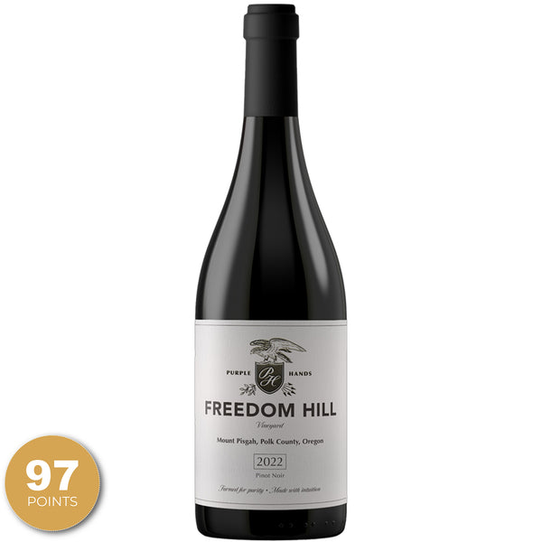 Purple Hands Winery, Freedom Hill Vineyard, Pinot Noir, Willamette Valley, Oregon, 2022
