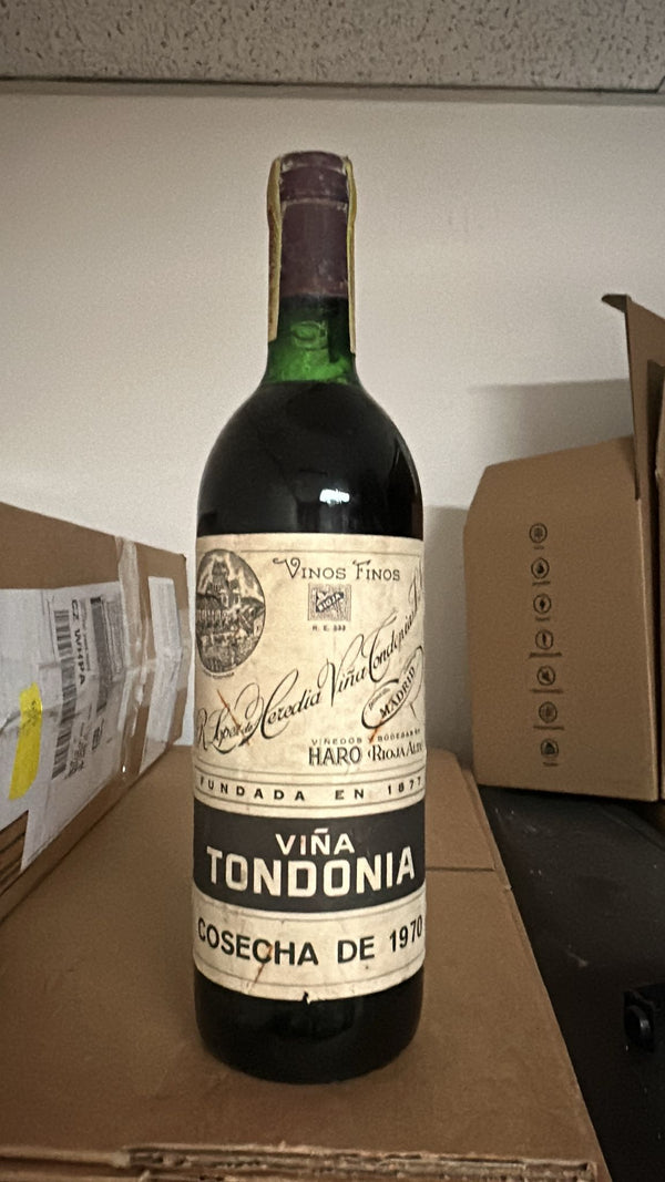 R. López De Heredia, Viña Tondonia Gran Reserva, Rioja, Spain, 1970