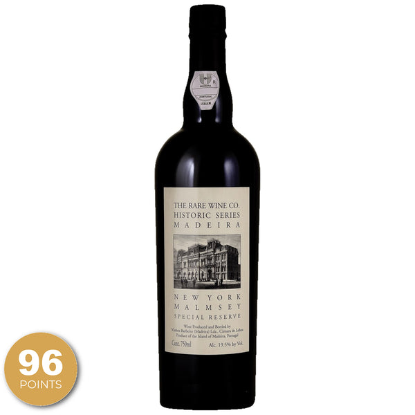 Rare Wine Company, 'Historic Series New York' Malmsey, Madeira, Portugal, NV