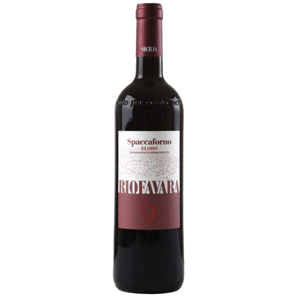 Riofavara, 'Spaccaforno' Eloro Nero d'Avola, Sicily, Italy, 2020