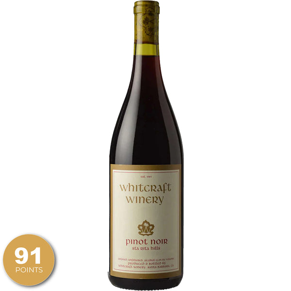 Whitcraft Winery, Santa Rita Hills, Pinot Noir, Santa Barbara, California, 2021