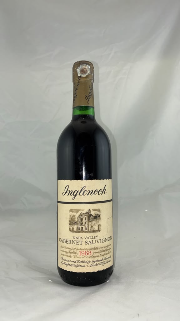 Inglenook, Cabernet Sauvignon, Napa Valley, California, 1968