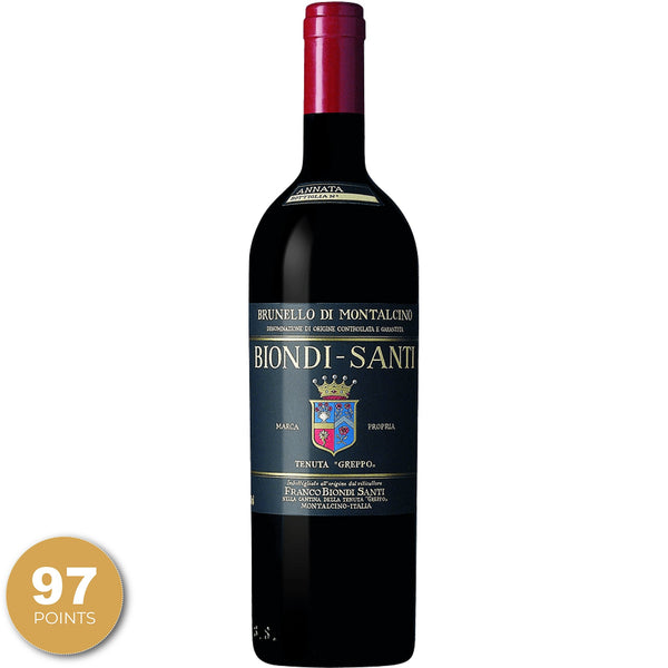 Biondi Santi Tenuta Greppo Annata, Brunello di Montalcino, Tuscany, Italy, 2016 through Merchant of Wine