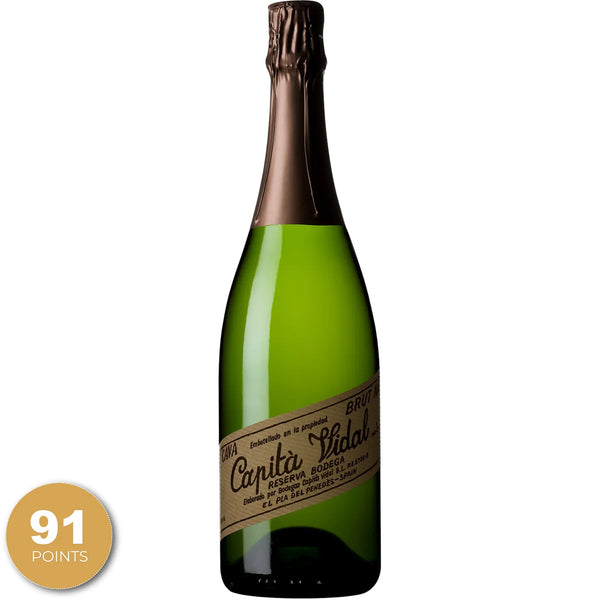 Bodegues Capita Vidal, 'Reserva Bodega' Brut Nature Cava, Penedes, Spain, NV