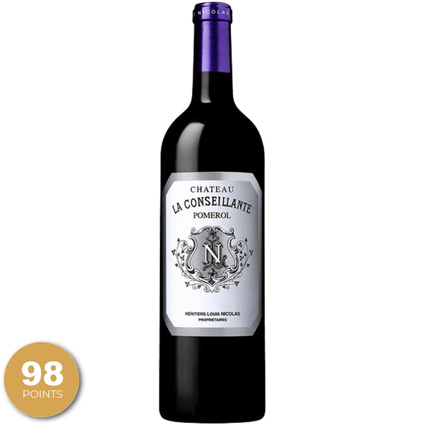 Chateau La Conseillante, Pomerol, Bordeaux, France, 2015 through Merchant of Wine.
