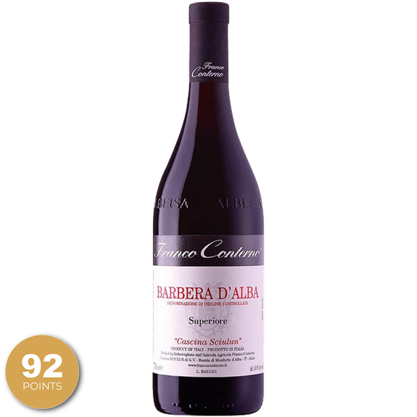 Franco Conterno, "Cascina Sciulun" Barbera d'Alba Superiore, Piedmont, Italy, 2019 through Merchant of Wine.