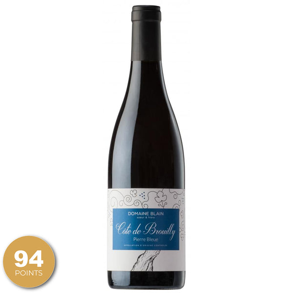 Domaine Blain, Côte de Brouilly "Pierre Bleue" Beaujolais, Burgundy, France, 2018 through Merchant of Wine.