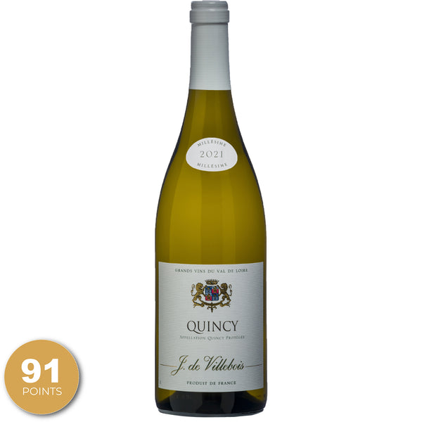 J. de Villebois, Quincy, Loire Valley, France, 2021