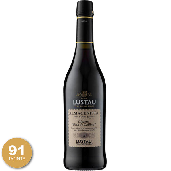 Lustau, Oloroso Pata de Gallina Sherry, Jerez, Spain, NV through Merchant of Wine.