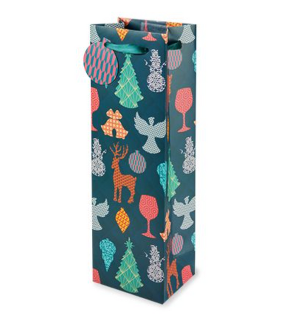 Holiday Wine Gift Bag