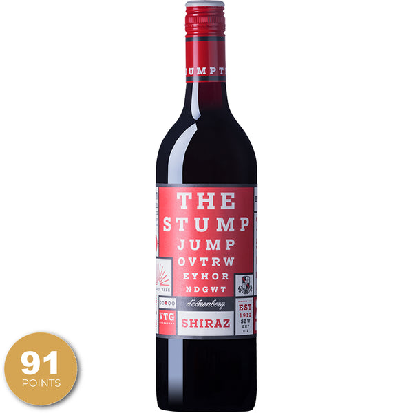 d'Arenberg, The Stump Jump Shiraz, South Australia, Australia, 2017 through Merchant of wine.