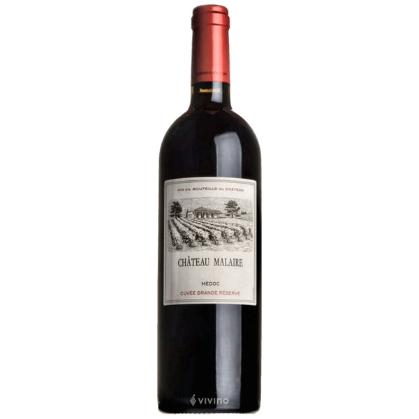 Chateau Malaire, Grande Cuvée Réserve, Médoc, Bordeaux, France, 2016 