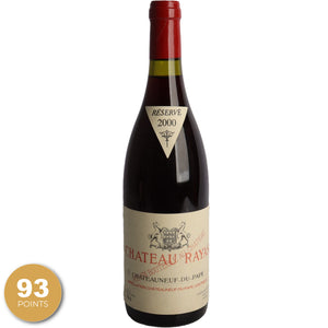 Chateau Rayas, Chateauneuf-du-Pape Reserve, Rhône, France, 2000
