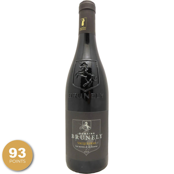 Domaine Brunely, 'Les Secrets de Licorne,' Vielles Vignes, Vacqueyras, Rhone, France, 2023