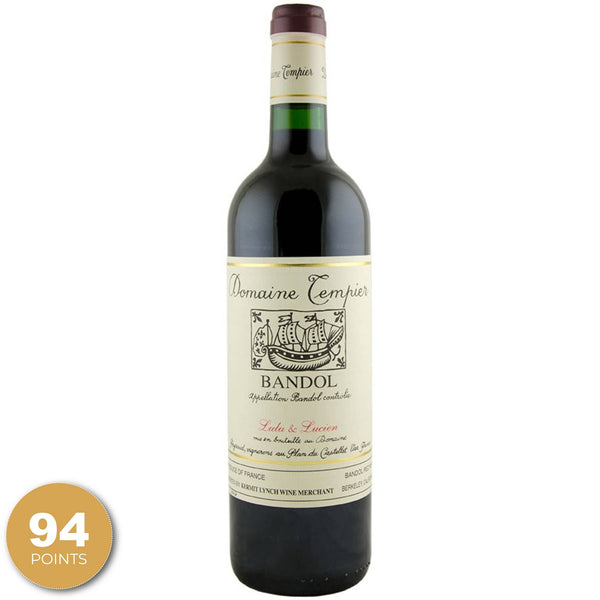 Domaine Tempier, 'Lulu & Lucien,' Bandol Rouge, Provence, France, 2024