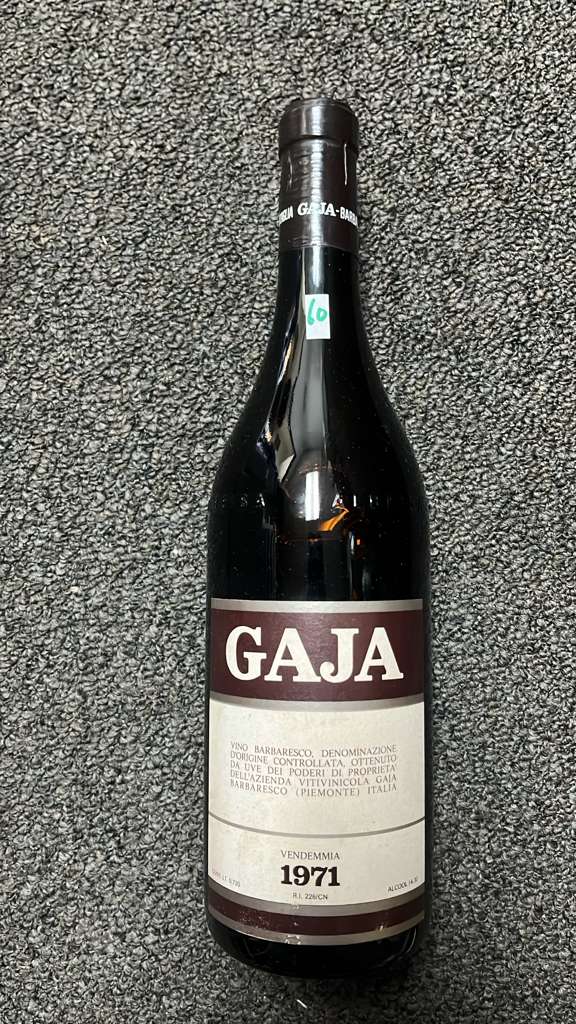 Gaja, Barbaresco DOCG, Piedmont, Italy, 1971