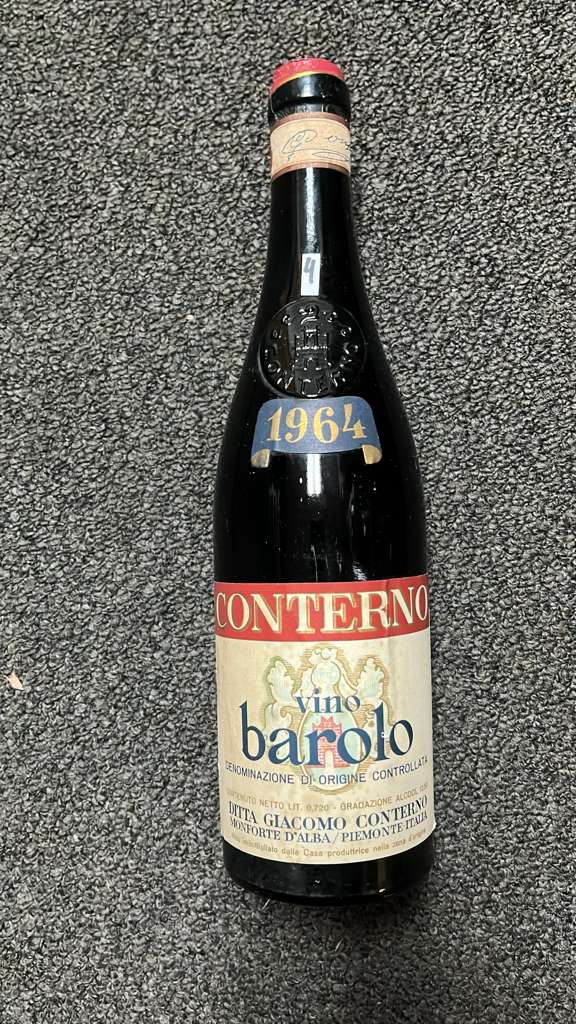 Giacomo Conterno, Barolo Riserva DOCG, Italy, 1964