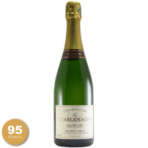 Guy Charlemagne, Blanc de Blancs Grand Cru Brut Reserve, Champagne, France, NV