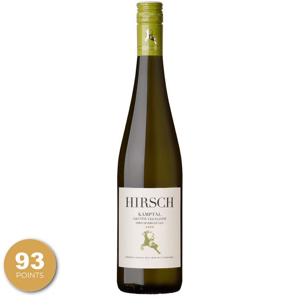 Hirsch, 'Hirschvergnügen' Grüner Veltliner, Kamptal, Austria, 2024