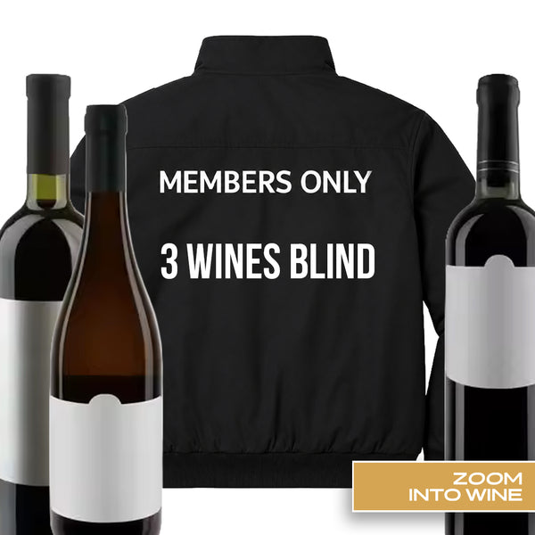 Wednesday, July 15th @ 7pm | Member's Only Tasting: 3 Wines Blind