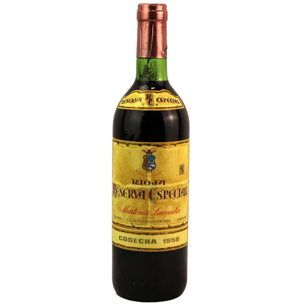 Martinez Lacuesta, Gran Reserva Especial, Rioja, Spain, 1958