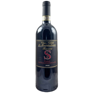 Poderi Sanguineto I e II “Nobile di Montepulciano," Montepulciano, Italy, 2022